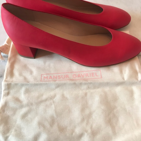 SOLD 🔥Mansur Gavriel Calf Ballerina Pump - Picture 4 of 12